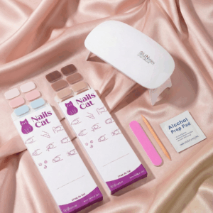 Kit Inicial Nails Cat (2 Láminas + Lámpara UV)